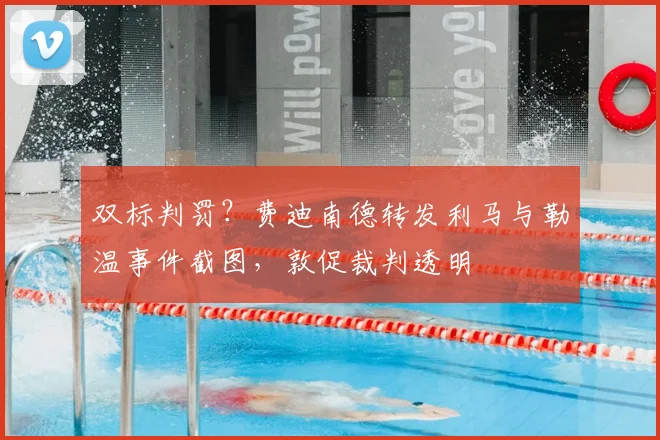 双标判罚?费迪南德转发利马与勒温事件截图,敦促裁判透明